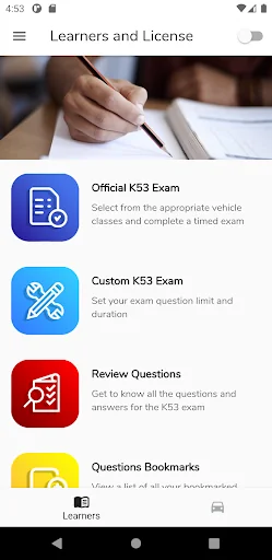 K53 RSA Learners License screenshot 1