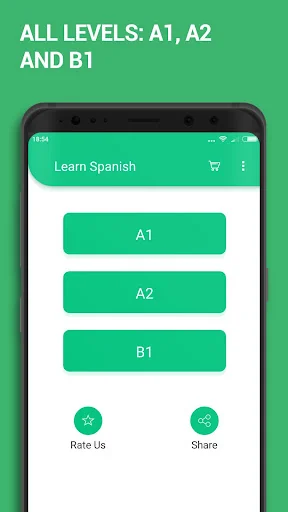 Learn Spanish Grammar A1 A2 B1 screenshot 2