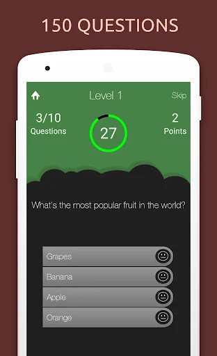 Food Quiz Test Trivia Game