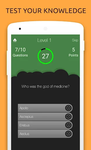 Greek Mythology Quiz Trivia screenshot 1