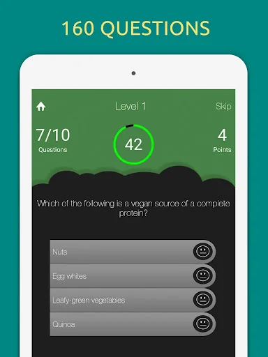 Nutrition and Diet Quiz Test screenshot 4