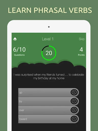English Phrasal Verbs Quiz screenshot 4