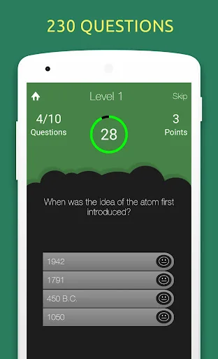 Science Quiz Test Trivia Game