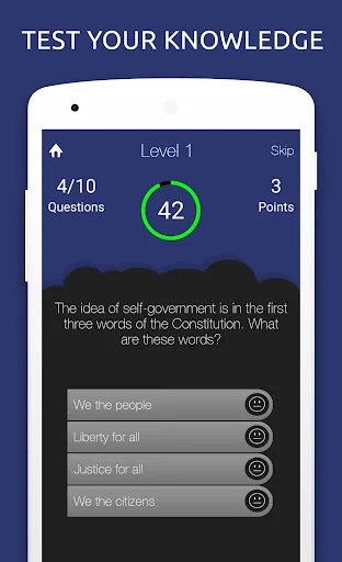 US Citizenship Test Civic Quiz