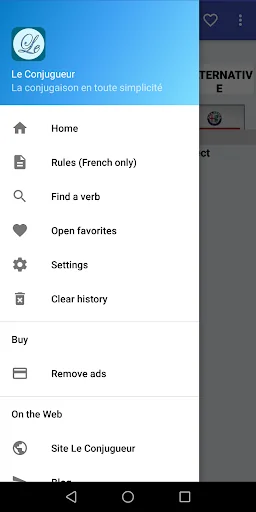 Le Conjugueur screenshot 2