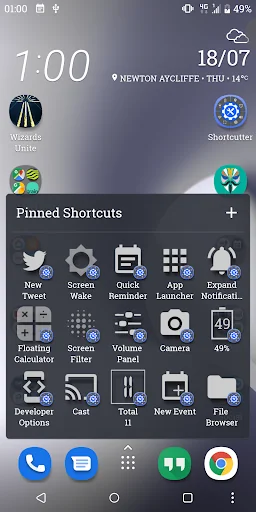 Shortcutter Quick Settings screenshot 3