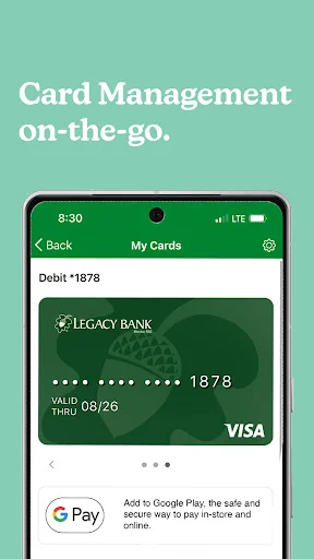 Legacy Bank Mobile screenshot 3