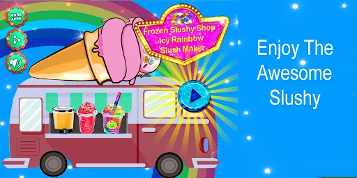 Frozen Slushy Shop:Icy Rainbow