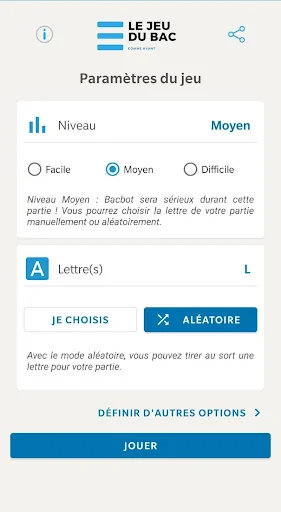 Le Jeu du Bac, comme avant !