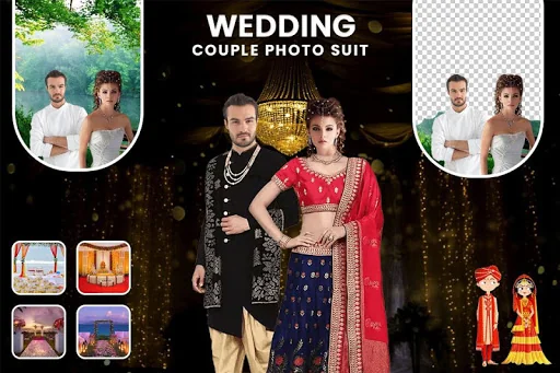 Wedding Couple Suit Editor