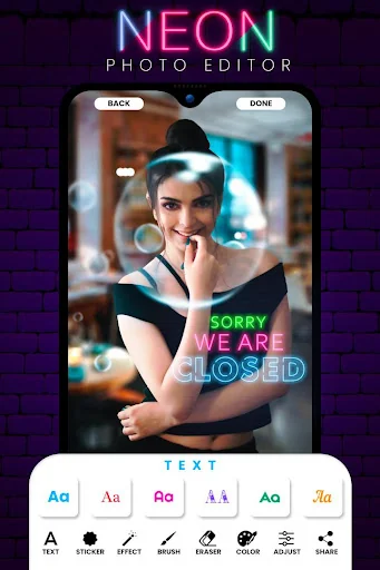 Neon Effect Photo Editor