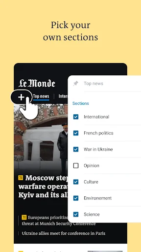 Le Monde, Live News screenshot 2