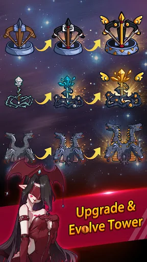 Idle Defense: Dark Forest screenshot 3