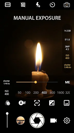 Manual Camera DSLR (Lite) screenshot 1