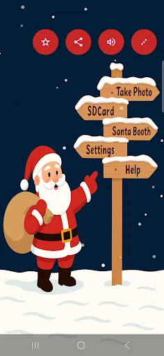 Santa Photo Booth screenshot 1
