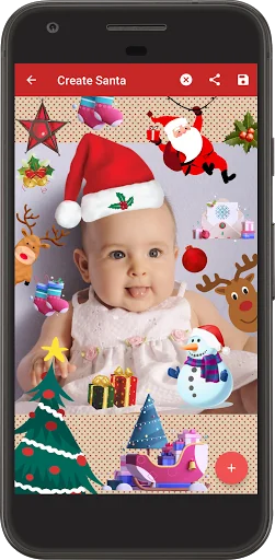 Santa Photo Booth screenshot 3