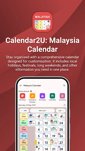 Malaysia Calendar - Calendar2U
