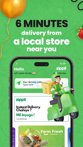 Zippit : Locally & Fast