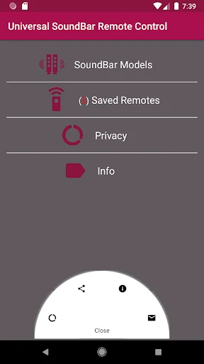 Universal SoundBar Remote Cont