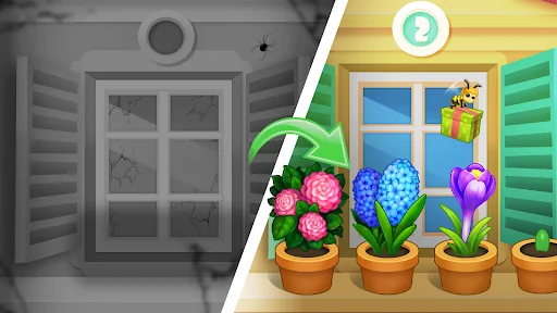 FlowerBox: Idle flower garden screenshot 1