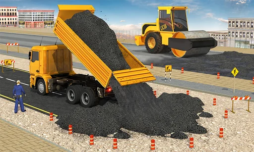 Highway Construction Games 3d