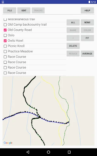 GPX Track Editor screenshot 1