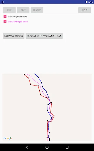 GPX Track Editor screenshot 2