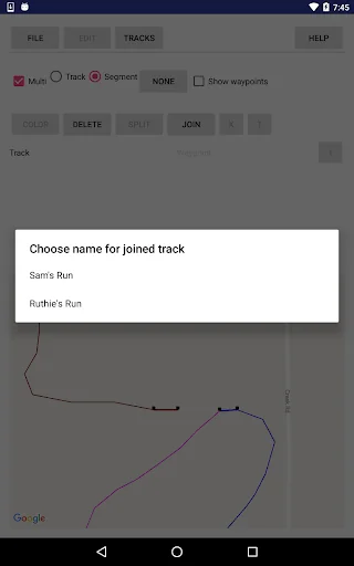 GPX Track Editor screenshot 4