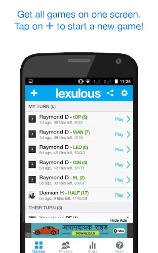 Lexulous Word Game screenshot 4