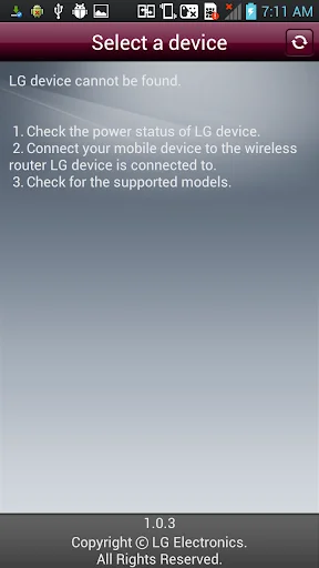LG AV REMOTE screenshot 2