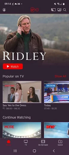 Virgin TV Anywhere Ireland
