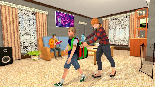 Virtual Family Mom Babysitting