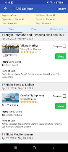 Cruise Finder - iCruise.com screenshot 4