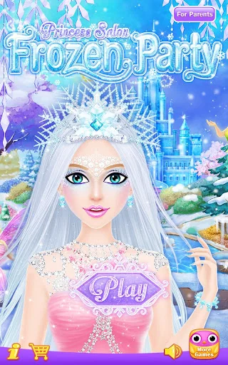 Princess Salon: Frozen Party screenshot 1