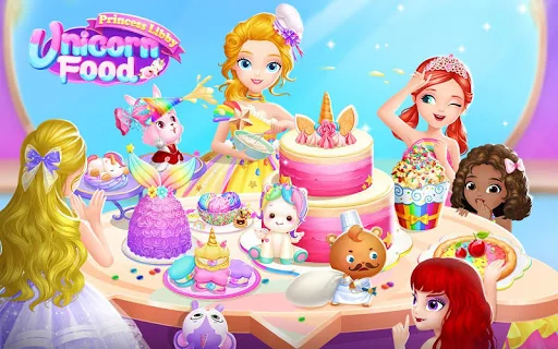 Princess Libby Unicorn Food screenshot 1