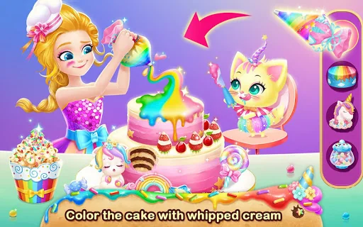 Princess Libby Unicorn Food screenshot 3