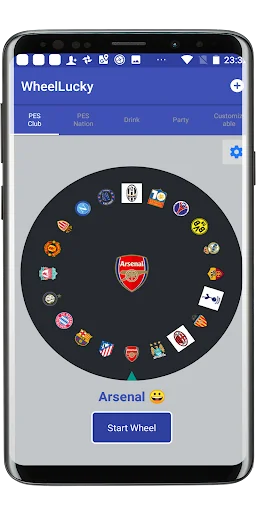 Spin the wheel, Party Game, Ra