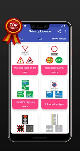 traffic signs Test 2023