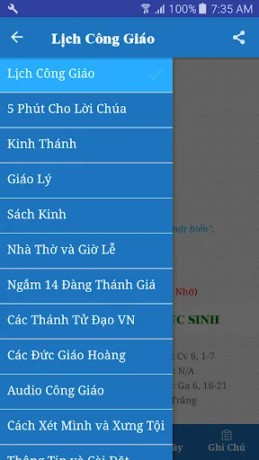 Lich Cong Giao screenshot 3