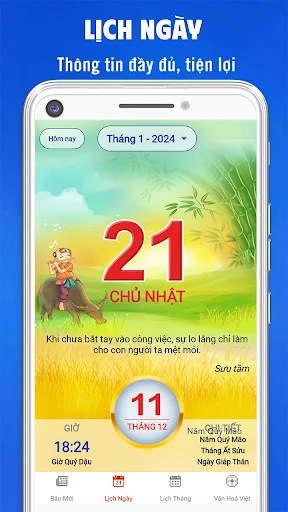 Lịch Âm 2023 - Lịch Vạn Niên screenshot 2