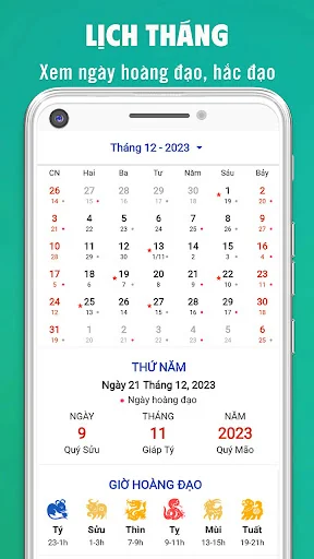 Lịch Âm 2023 - Lịch Vạn Niên screenshot 3