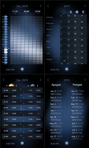Deluxe Moon - Moon Calendar, P screenshot 4