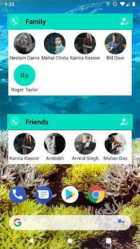 Contacts Widget - Speed Dial screenshot 2