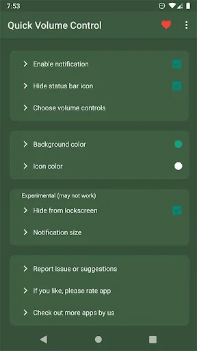 Quick Volume Control screenshot 1