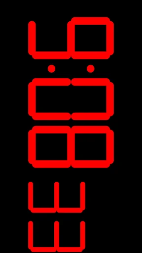 Digital Clock Seconds