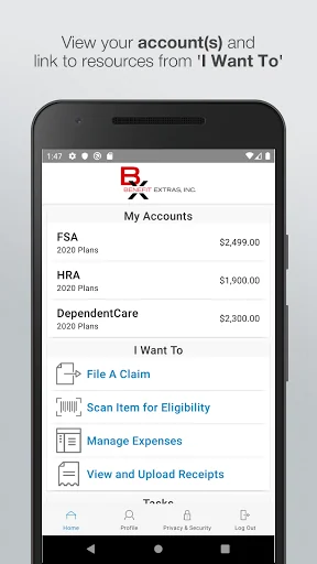 Benefit Extras Mobile App