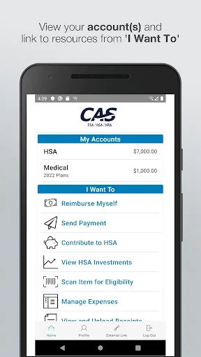 CAS HRA/HSA/FSA