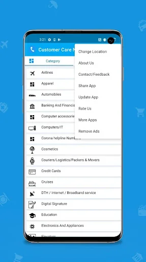 Customer Care Numbers India screenshot 2