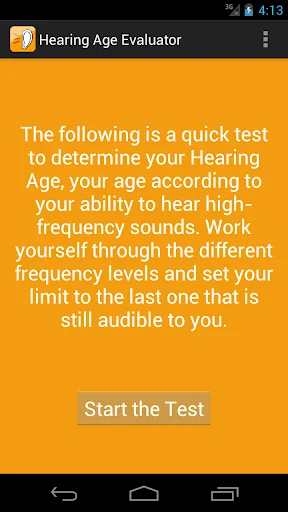 Hearing Age Evaluator