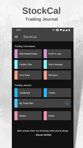 StockCal - Trading Journal